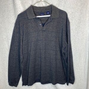 Men's Long Sleeve Golf Sweater